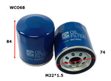 Oil Filter Z663 Holden WCO68 - Cooper