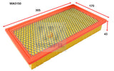 Air Filter A1623 Fits Ford/Mazda WA5150 - Wesfil