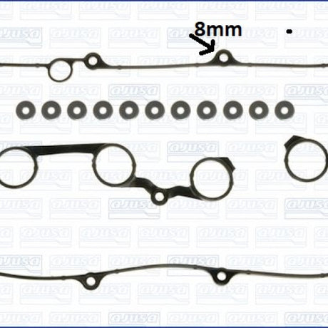 Rocker Cover Set ROCKER COVER SET MAZDA FP FS 56031100 - AJUSA