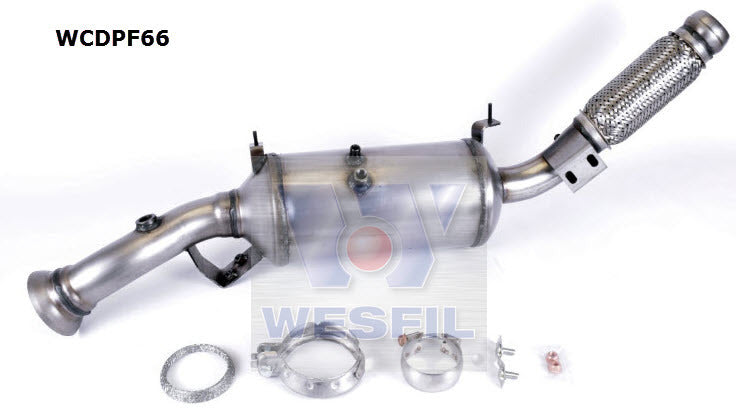 Diesel Particulate Filter (DPF) RPF284 Fits Mercedes WCDPF66 - Wesfil | Universal Auto Spares