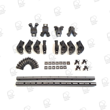 Rocker Shaft Kit 4G64 16v-1pairshaft+4EXrocker+8INrocker+13bolt+13washer+4base 58040354 - Kiwi Cylinder Heads