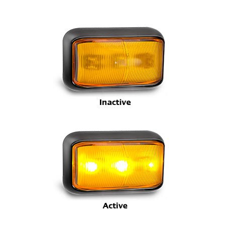 58 Series Blister Single - LED AutoLamps Side Direction Indicator Side Marker 74 00 at 12V only