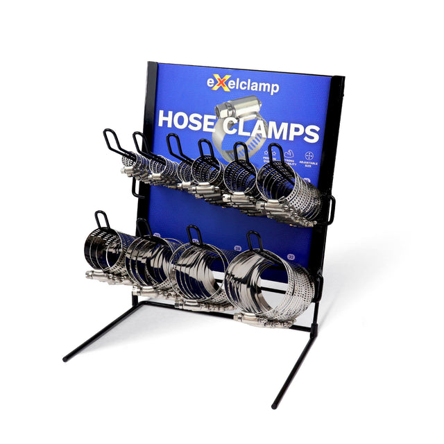 American Type Hose Clamp Merchandiser Kit CLAMPMERCHSS - Exelclamp