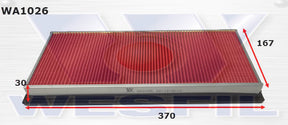 Air Filter A1426 Fits Subaru WA1026 - Wesfil