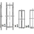 Main Bearing Set MERCEDES BENZ OM651 5BM1055-.25 - FAI