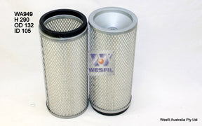Air Filter HDA5814 Fits Mitsubishi WA949- Wesfil