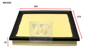 Air Filter A1986 Fits Subaru WA5459 - Wesfil