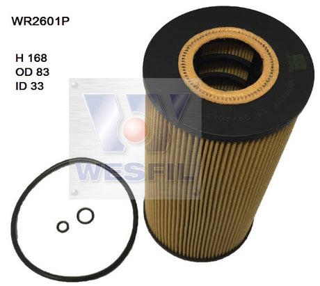 Oil Filter R2601P Mercedes WR2601P - Cooper
