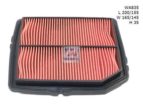 Air Filter A471 Fits Honda WA835 - Wesfil