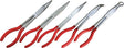 5pc Hose & Long Reach Plier Set - Straight, 30o, 45o, 90o & 1/2'' Hose Plier - PKTool