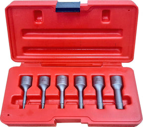6 Pieces 3/8” DR Bolt & Screw Extractor Twist Socket Set - PKTool