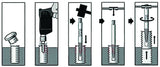 6 Pieces Bolt & Screw Extractor & Handle Set - PKTool | Universal Auto Spares