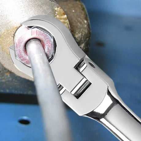 6 Pieces Flexible Head Flare Nut Spanner Set - PKTool