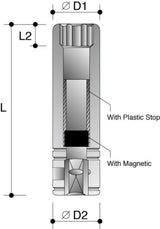 Dual Action 21mm 3/8 DR Spark Plug Mag Socket - Action Industrial | Universal Auto Spares