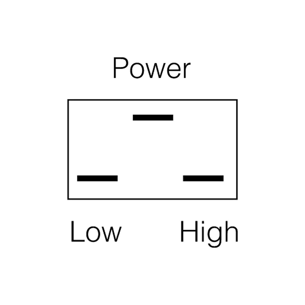 Heavy-Duty Push/Push Dipper Switch On/On SPST 3A at 12V - Narva | Universal Auto Spares