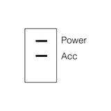 Toggle Switch Off/On SPST 20A at 12V - Narva | Universal Auto Spares