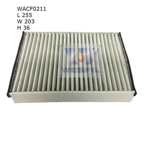 Cabin Filter RCA287C/RCA303P Fits Ford/Volvo WACF0211 - Wesfil
