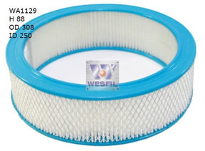 Air Filter A148 Fits Chevrolet WA1129 - Wesfil