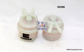 Plastic In - Line Fuel Filter Z366 Subaru WZ366 - Cooper - Cooper