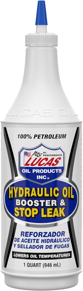 Hydraulic Oil Booster & Stop Leak - Lucas Oil 1 Quart (946mL)