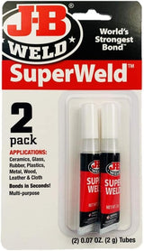 Super Weld Instant Adhesive 2 Pieces - J-B Weld | Universal Auto Spares