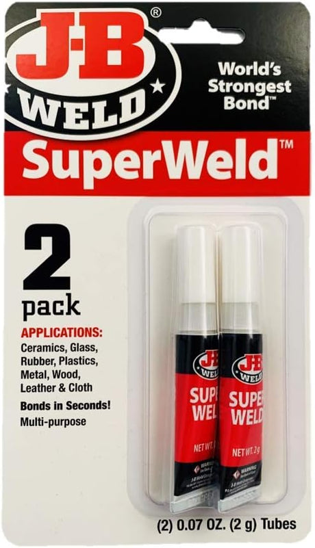 Super Weld Instant Adhesive 2 Pieces - J-B Weld | Universal Auto Spares