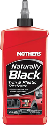 Naturally Black Trim and Plastic Restorer 355mL - Mothers | Universal Auto Spares