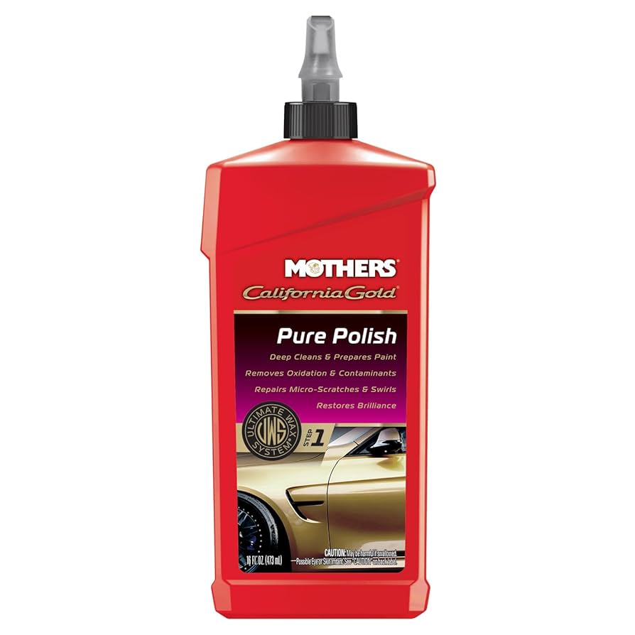California Gold Pure Polish 473mL - Mothers | Universal Auto Spares
