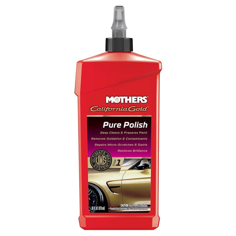 California Gold Pure Polish 473mL - Mothers | Universal Auto Spares