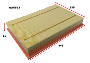 Air Filter A2067 Fits Dodge/Ram WA5563 - Wesfil