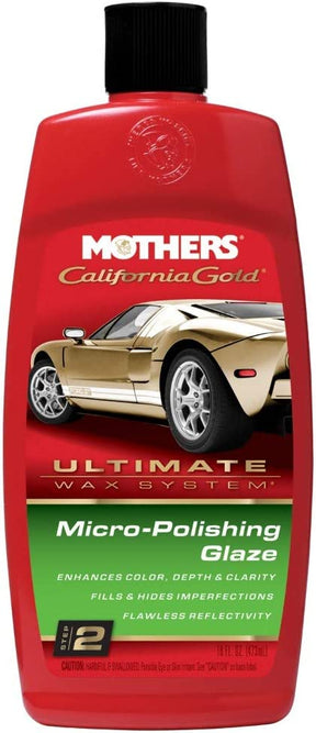 Gold Micro-Polishing Glaze (Ultimate Wax System, Step 2) - Mothers