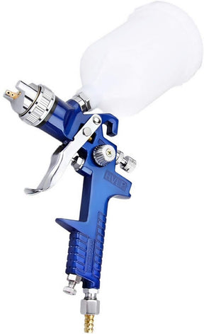 Gravity Feed Spray Paint Gun 1.7MM Nozzle Auto Body 600cc Plastic Cup