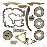 Timing Chain Kit for Ford H9FA / D4FA / D0FA / FXFA With Sprockets INA — 62110023 — view 1