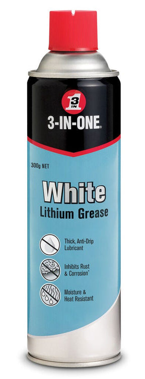 White Lithium Grease Spray 300g - WD-40