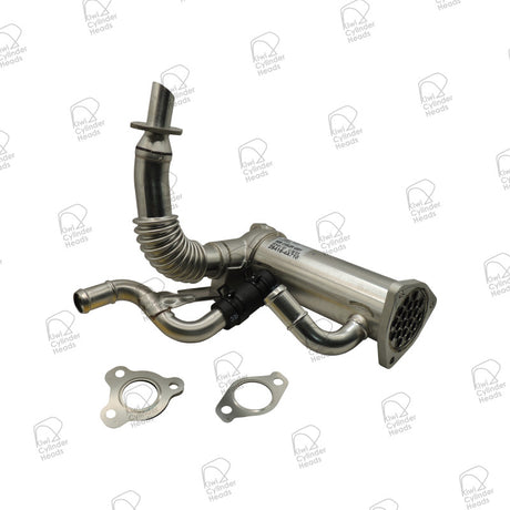 EGR Cooler Hyundai D4CB 2011 on Round Pipe Type 63020057 - Kiwi Cylinder Heads