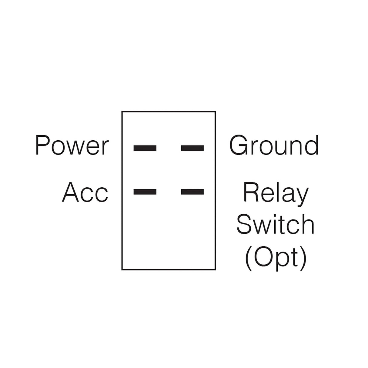 Rocker Switch Off/On DPST Red LED 20A at 12V - Narva | Universal Auto Spares