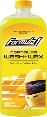 Carnauba Wash & Wax Rich Foam Deep Cleans 473ml - Formula 1