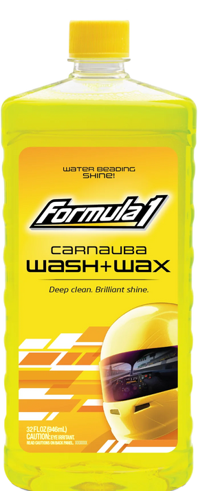Carnauba Wash & Wax 32 Oz Deep Cleans - Formula 1