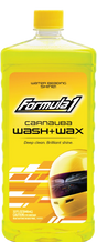 Carnauba Wash & Wax 32 Oz Deep Cleans - Formula 1