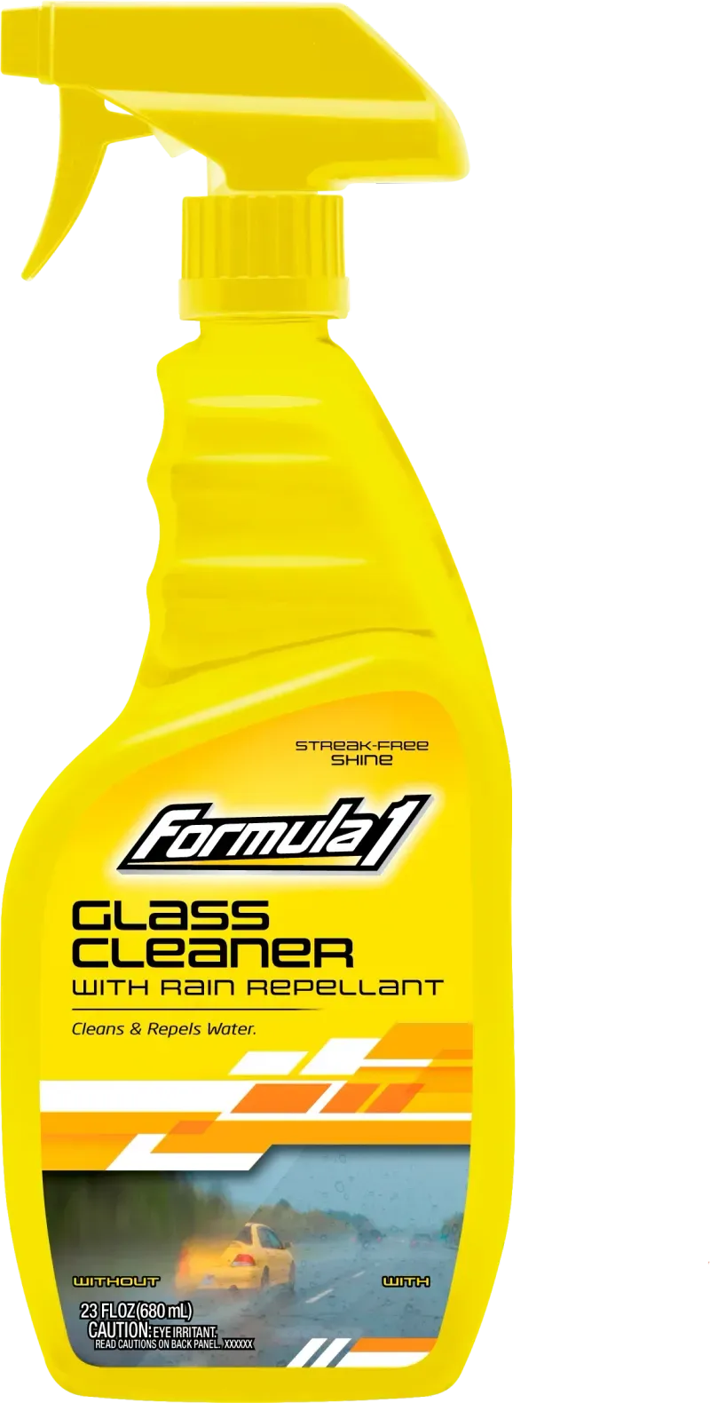 Glass Cleaner With Rain Repellant Improve Visibility - Formula 1