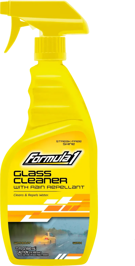 Glass Cleaner With Rain Repellant Improve Visibility - Formula 1