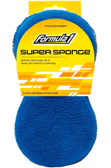 Super Sponge Soft Microfiber Deep Mesh Scrubber - Formula 1