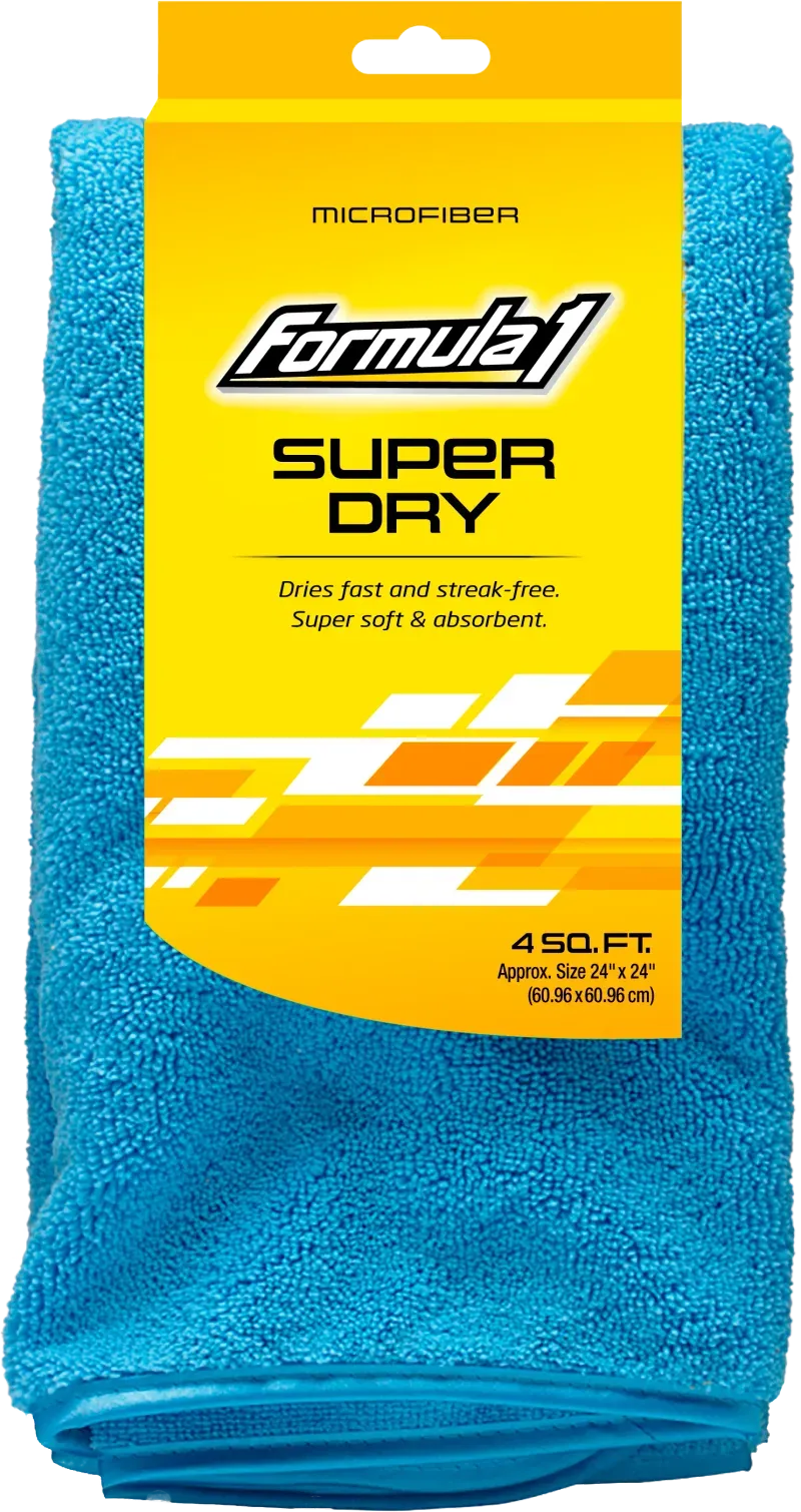 Super Dry Double Thick, Extra-large Microfiber Towel - Formula 1