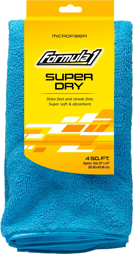 Super Dry Double Thick, Extra-large Microfiber Towel - Formula 1