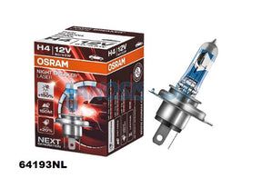 Hal. H4 12V 60/55W P43T-38 Night Laser 1 = 1 Globe 64193NL - OSRAM | Universal Auto Spares