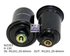 EFI Fuel Filter Z353 Fits Daihatsu/Toyota WZ353 - Wesfil