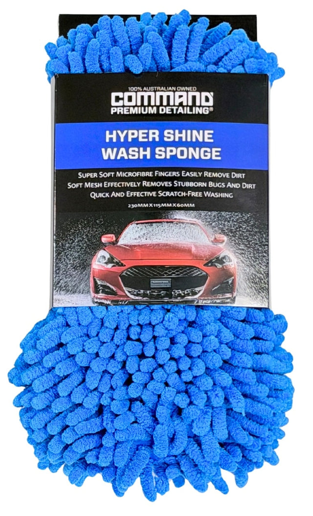 HYPER SHINE WASH SPONGE - Command Detailing