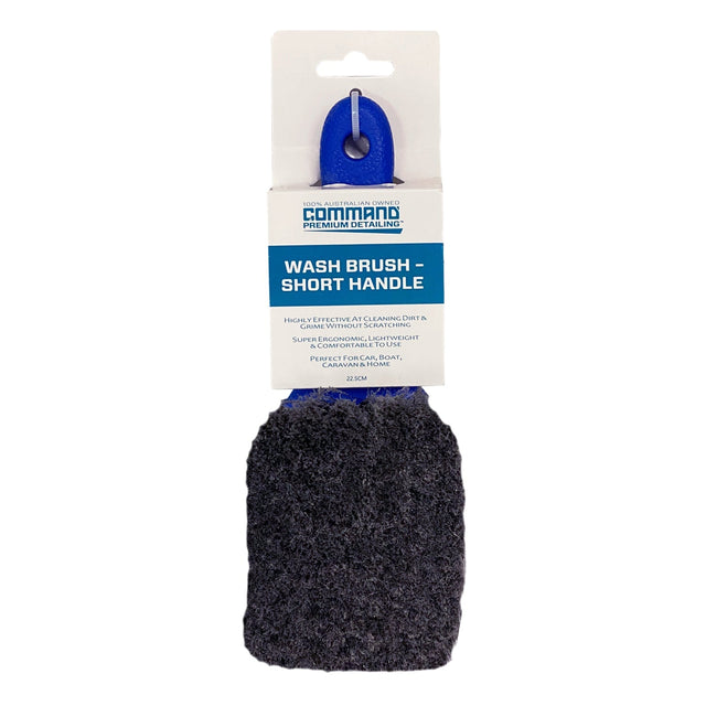 WASH BRUSH - SHORT HANDLE - Command Detailing
