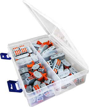 65 Piece Splicing Wire Connector Assortment Kit - PKTool
