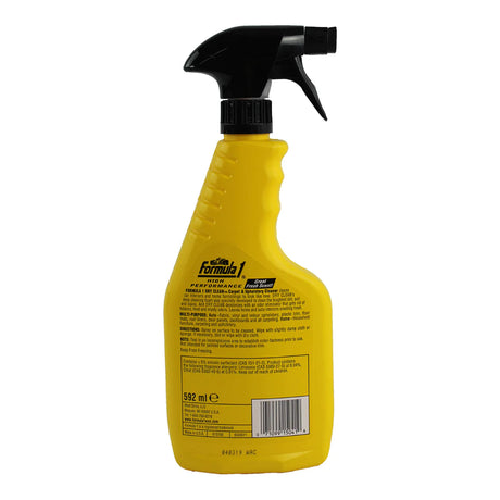 Dry Clean Carpet and Upholstery Cleaner 592ml - Formula 1 | Universal Auto Spares